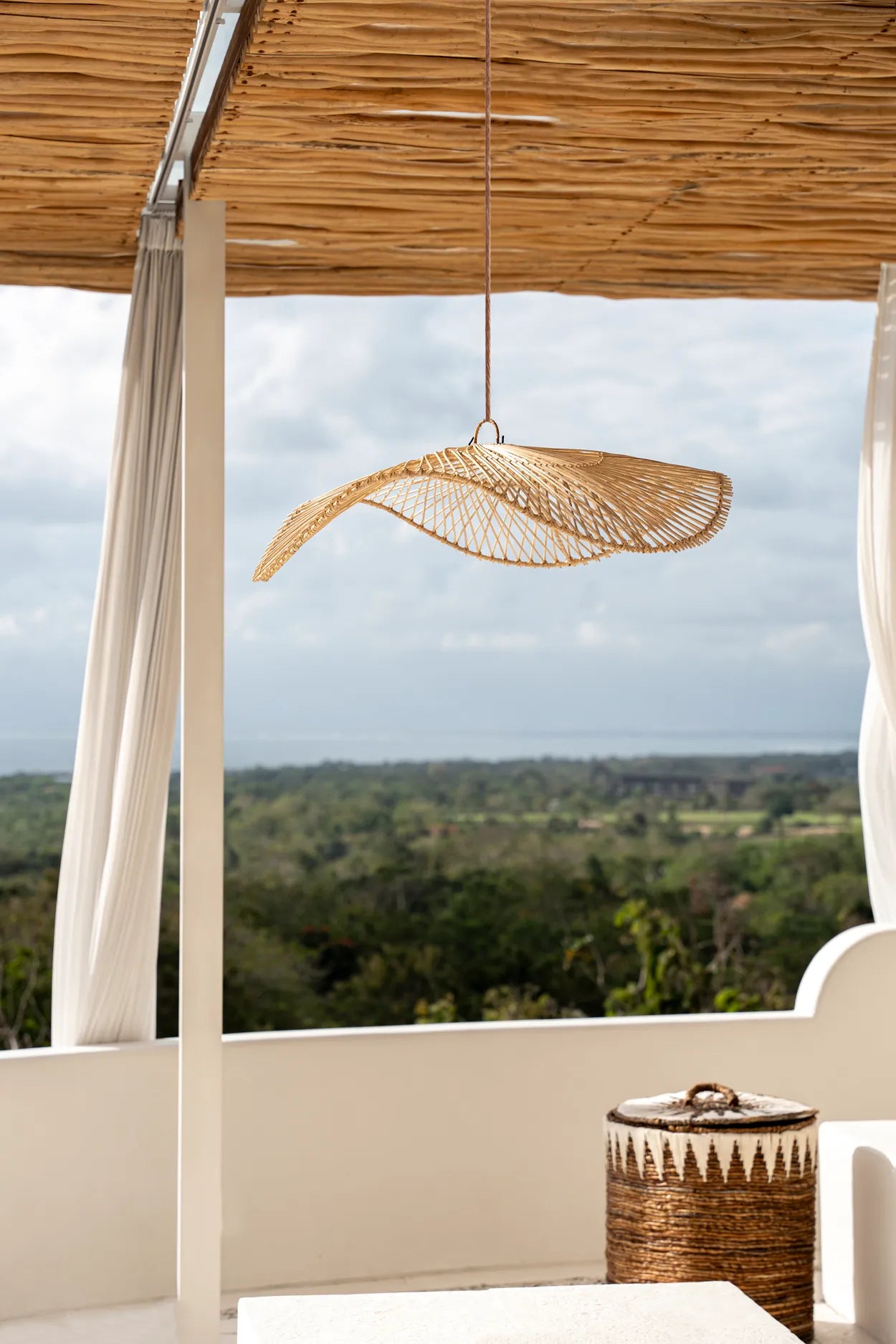 The Hat Pendant - Natural - L