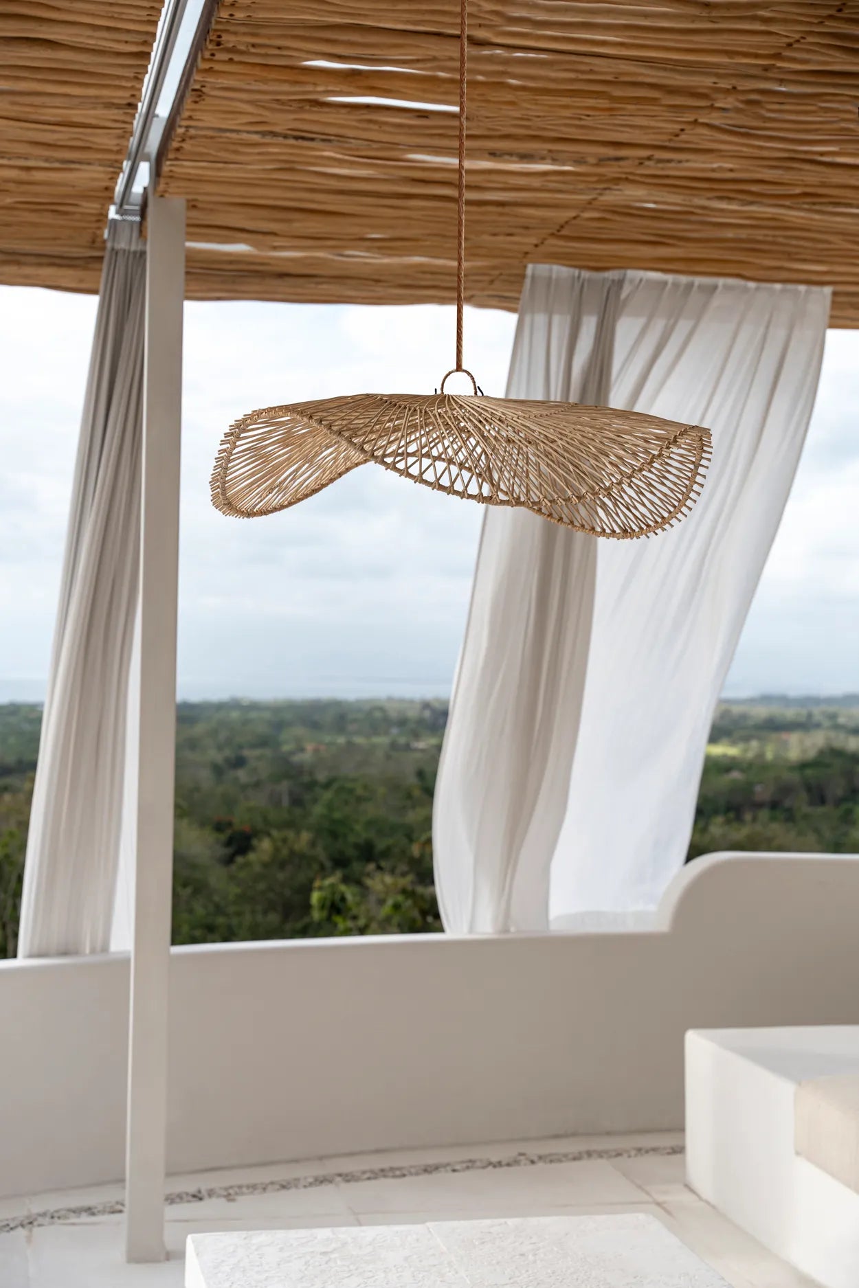 The Hat Pendant - Natural - L