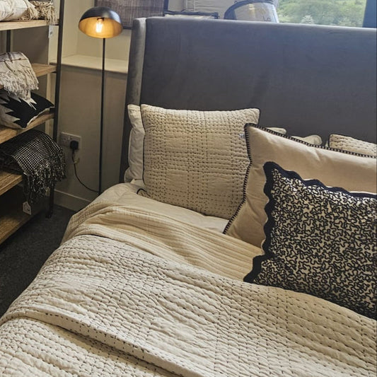 Sketty Stitched Cushion