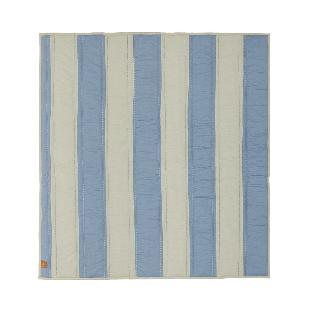 Striped Quilted Blanket