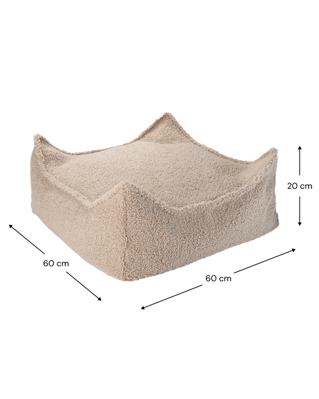 Wigiwama Square Ottoman - Brown