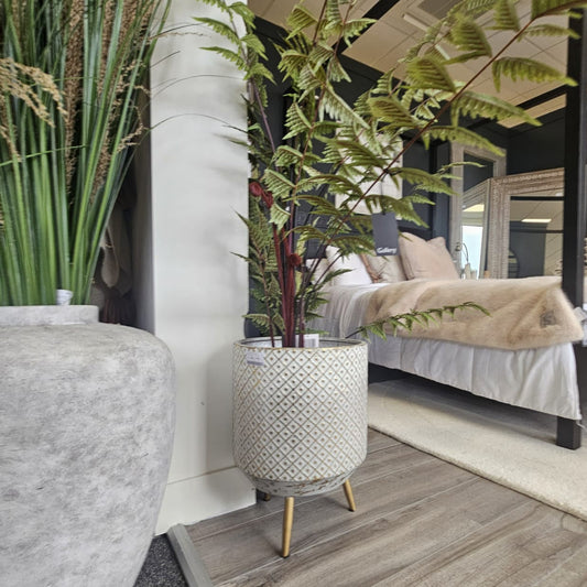 Chloe Metal Planter Set of 2