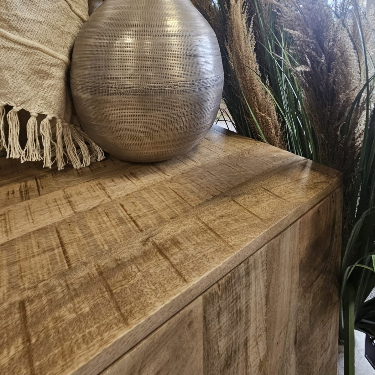 Ilston 4 Door Sideboard Natural