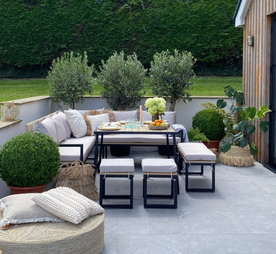 Killan Outdoor Corner Dining Set