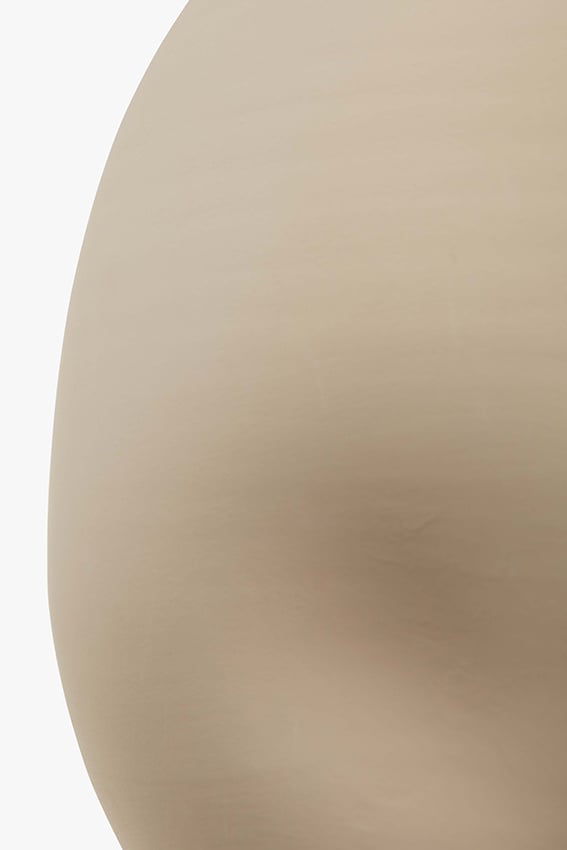 Exclusive table lamp Liz made of earthenware with linen shade