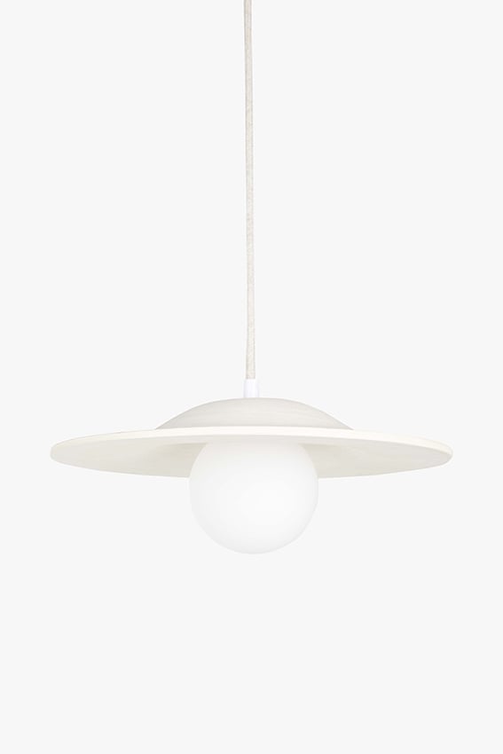 Handmade earthenware pendant lamp July