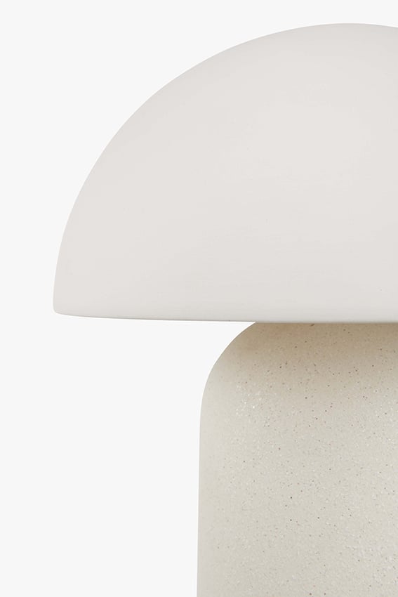 Earthenware table lamp Maeve