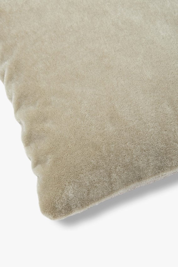 Mohair cushion cover Amy grey-green 50x50 cm