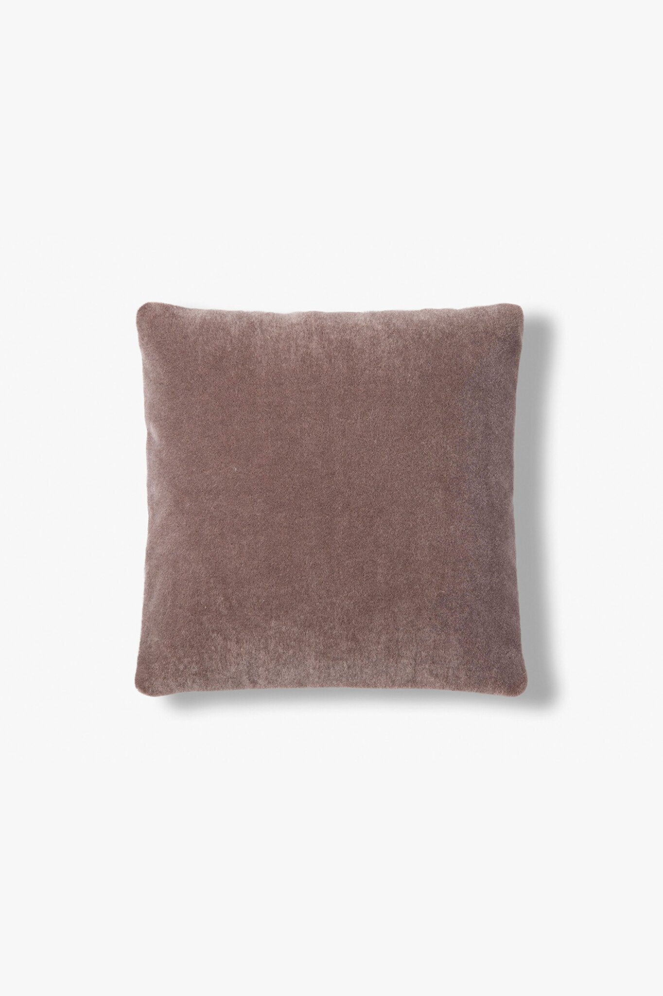 Mohair cushion cover Amy aubergine 50x50 cm