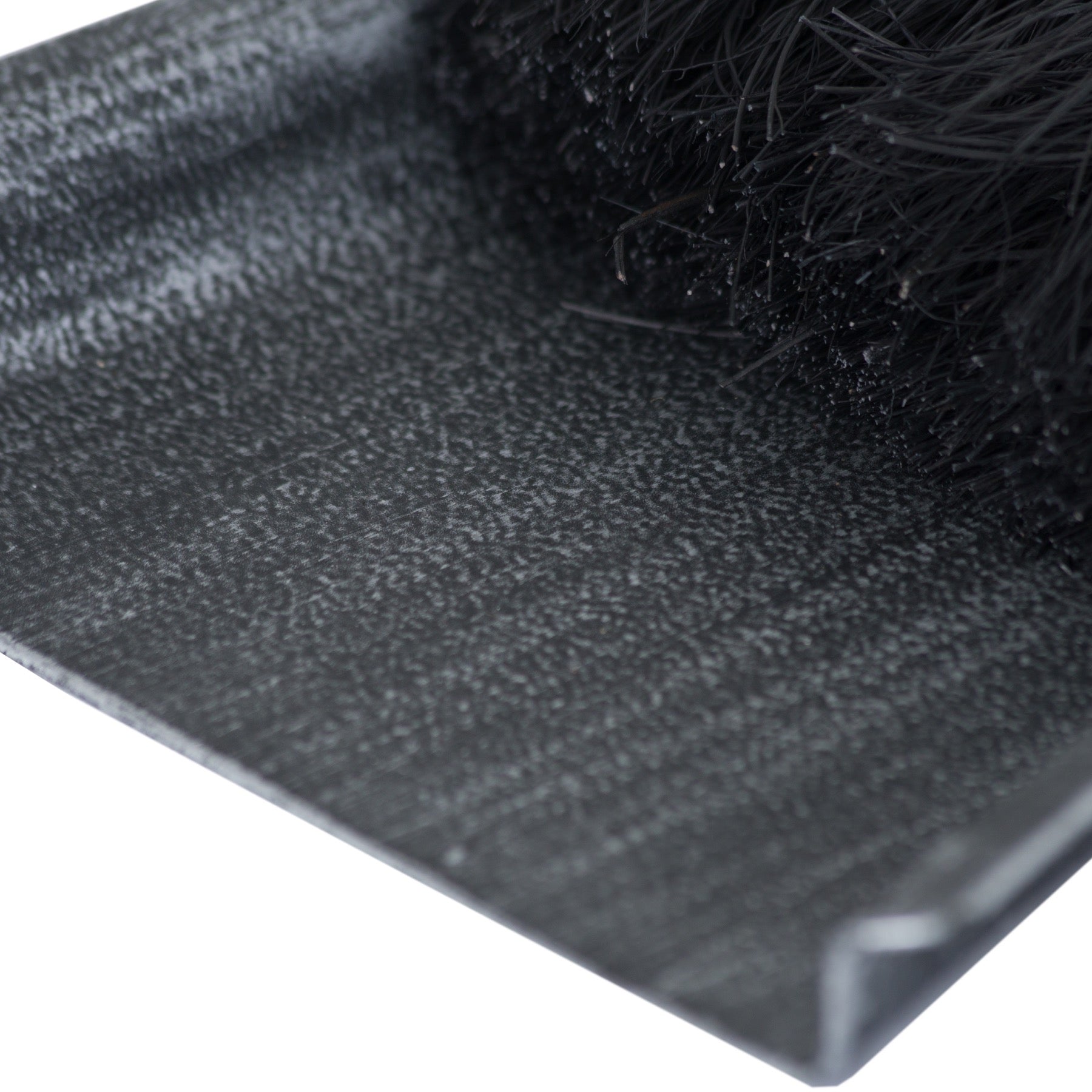 Silver Brushed Steel Crook Top Hearth Tidy Set -  - Hill Interiors -