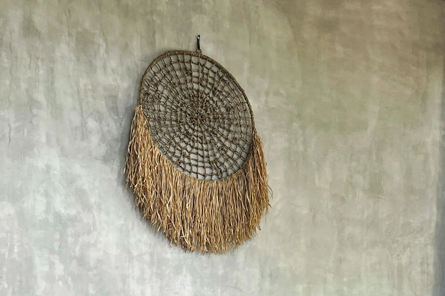 The Raffia Dreamcatcher - Natural_40
