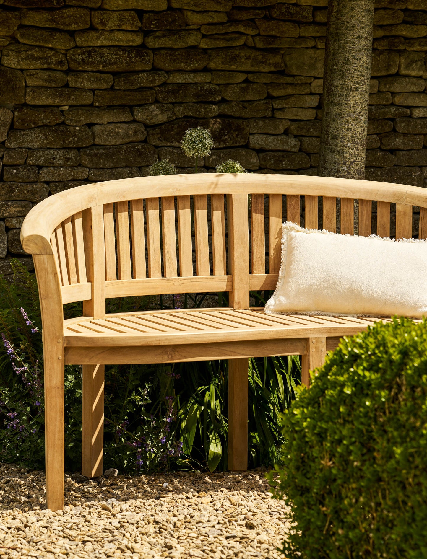 Crummock Teak Bench 3 Seater 160cm
