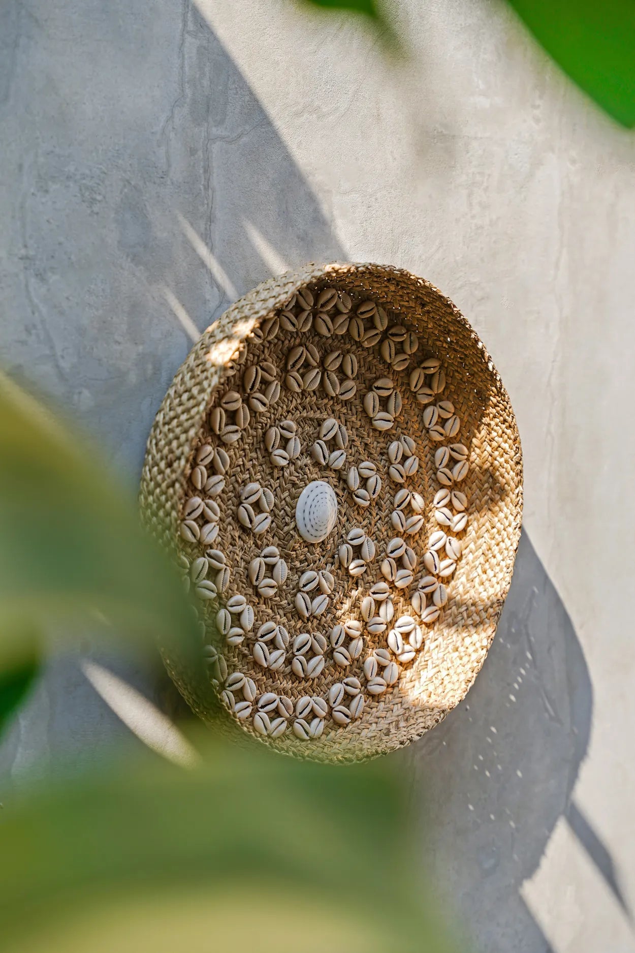 The Caribe Shell Plate - Natural White - M_40