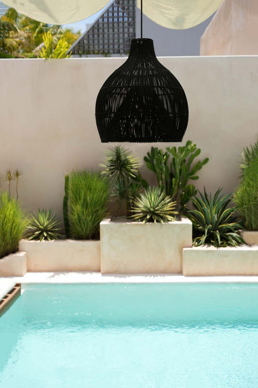 The Lobster Trap Pendant - Black - L - - Bazar Bizar -