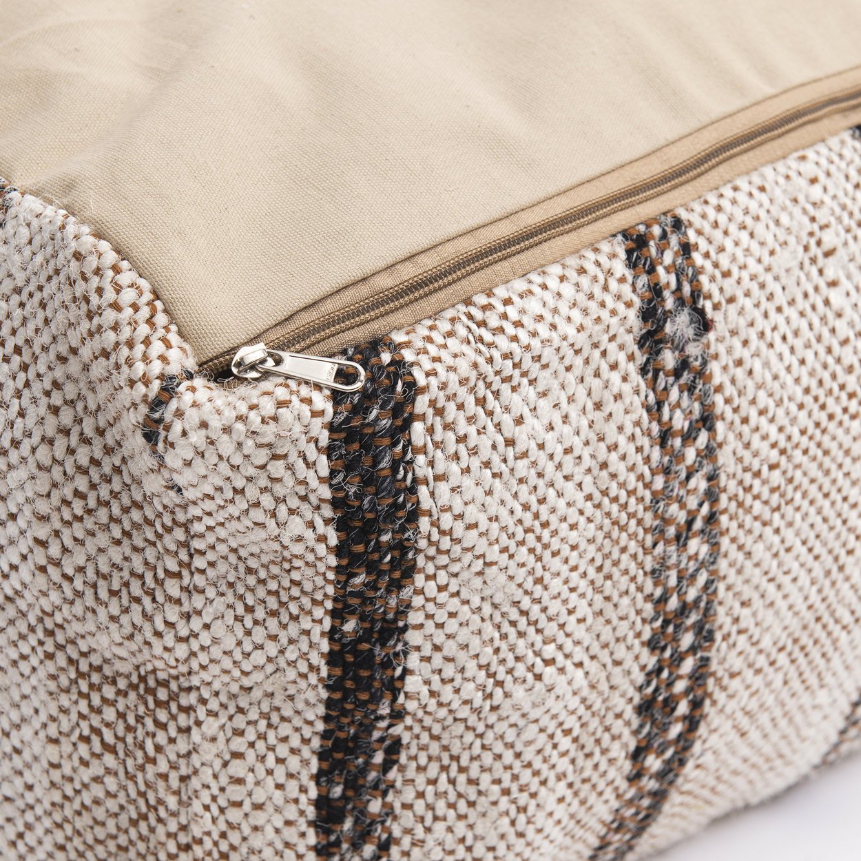 The Oh My Gee Pouffe - Bohemian White