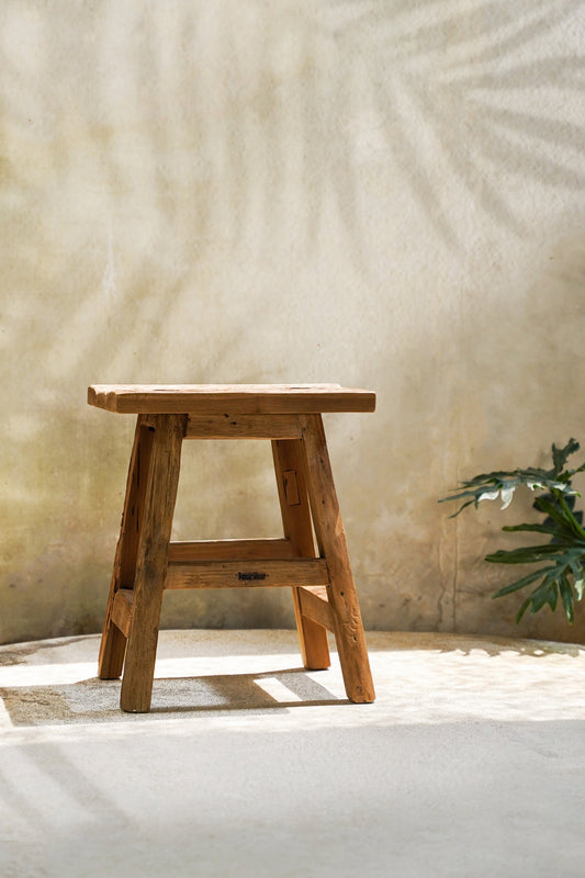 The Yoke Stool - Natural - L - - Bazar Bizar -
