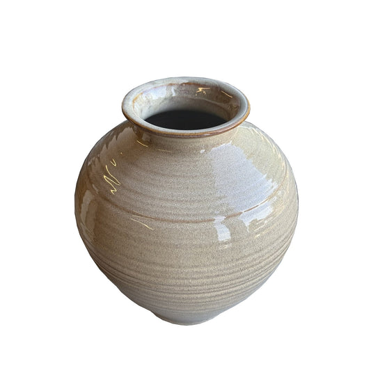 Savannah Collection Brindled Bowl Vase - - Hill Interiors -