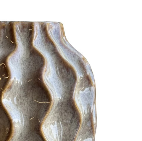 Savannah Collection Wave Vase Tall