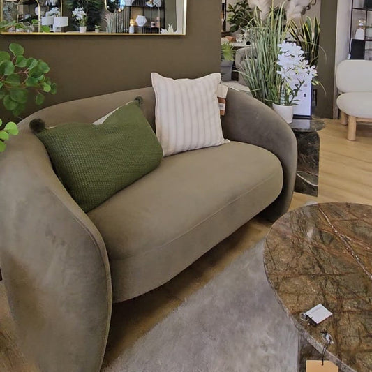 Arc 2 Seater Sofa Moss Green