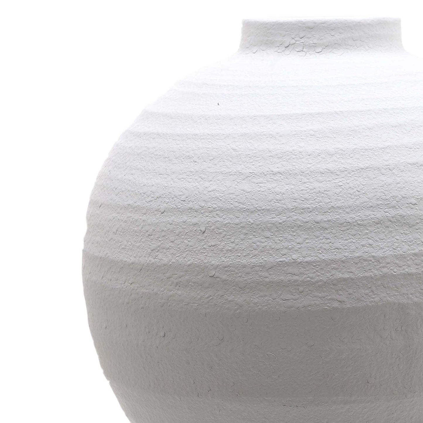 Tobias White Ceramic Vase Large