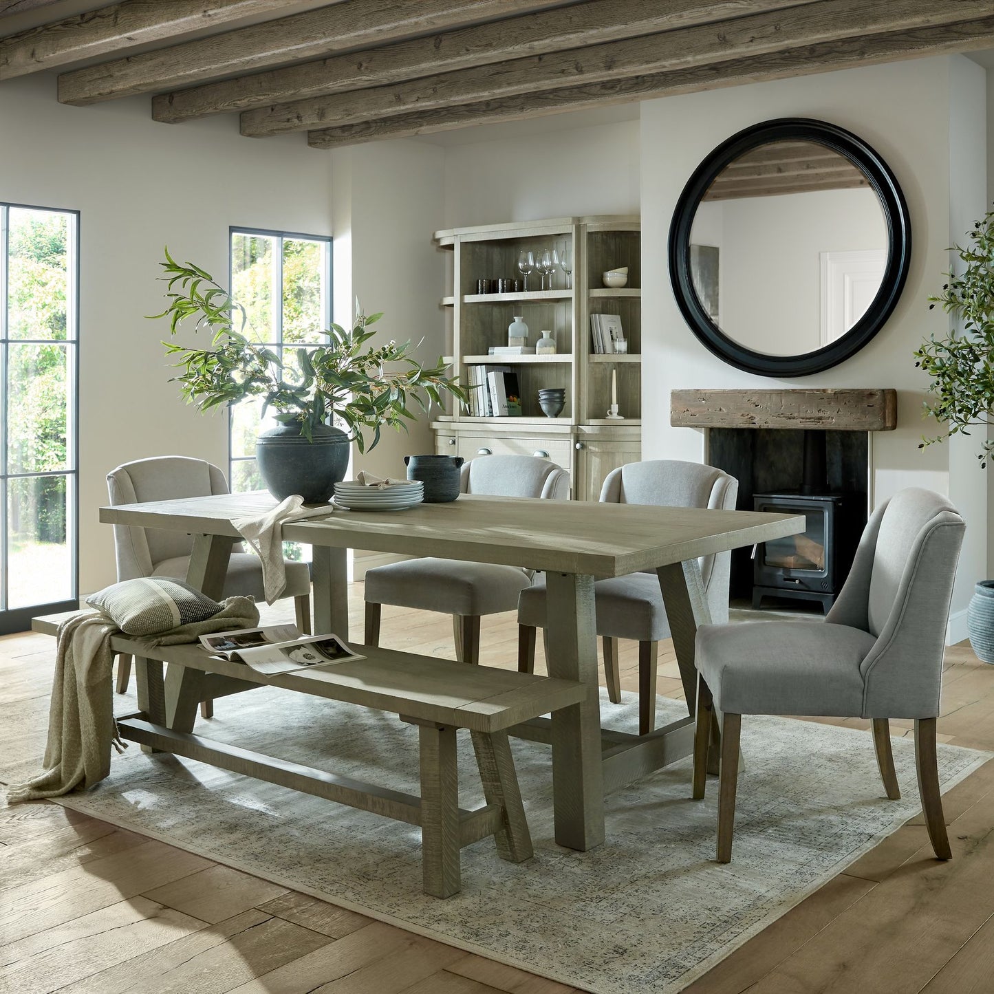 Clara Grey Dining Chair
