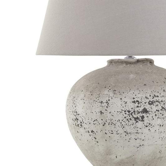 Aurelia Large Stone Ceramic Lamp