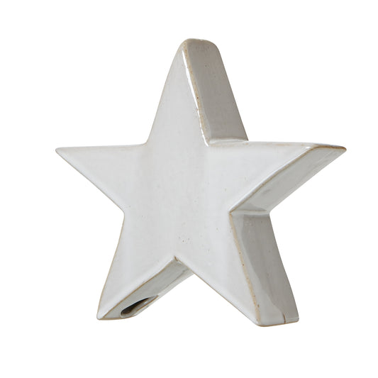 Ceramic Standing Star Decoration Medium