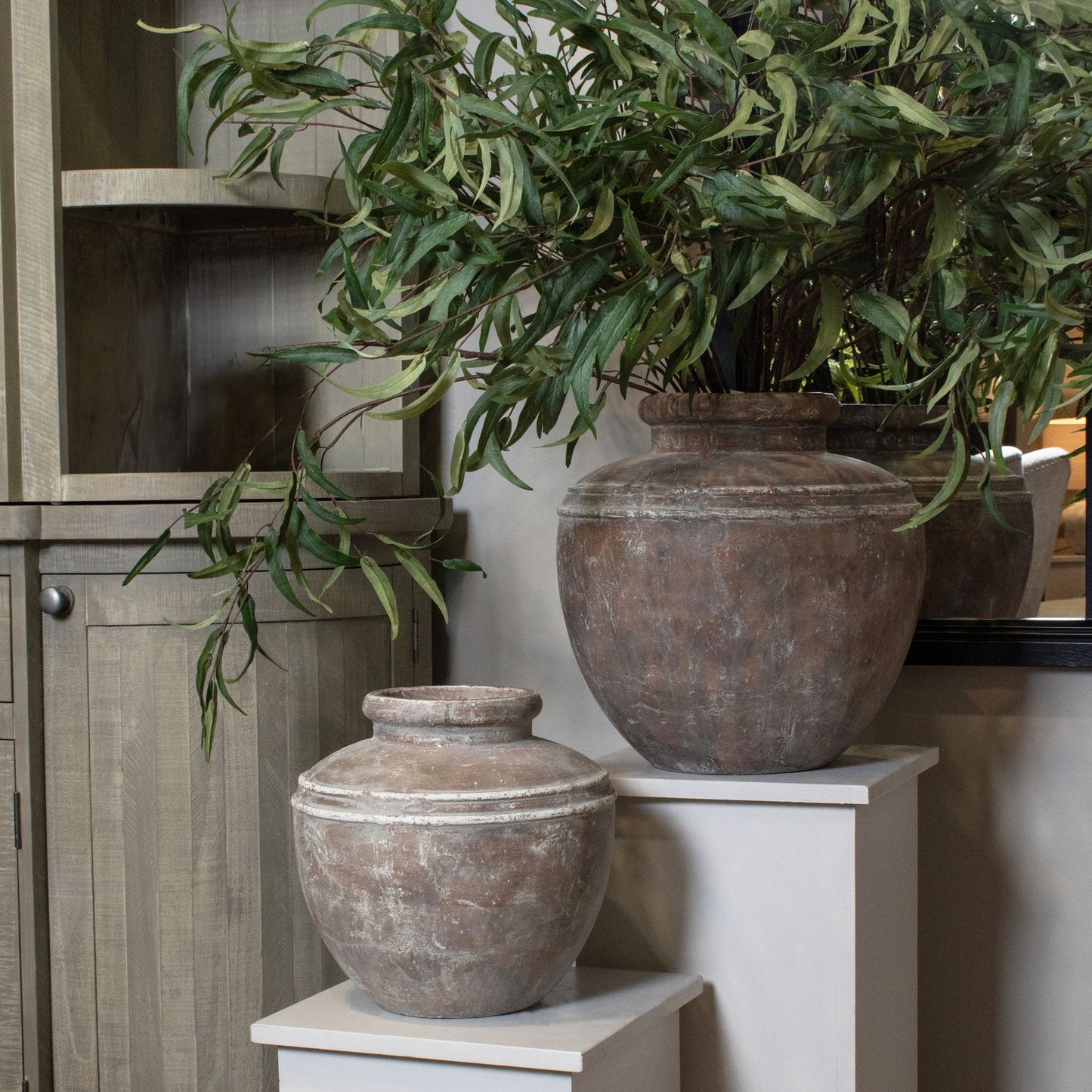 Jasper Water Pot Brown