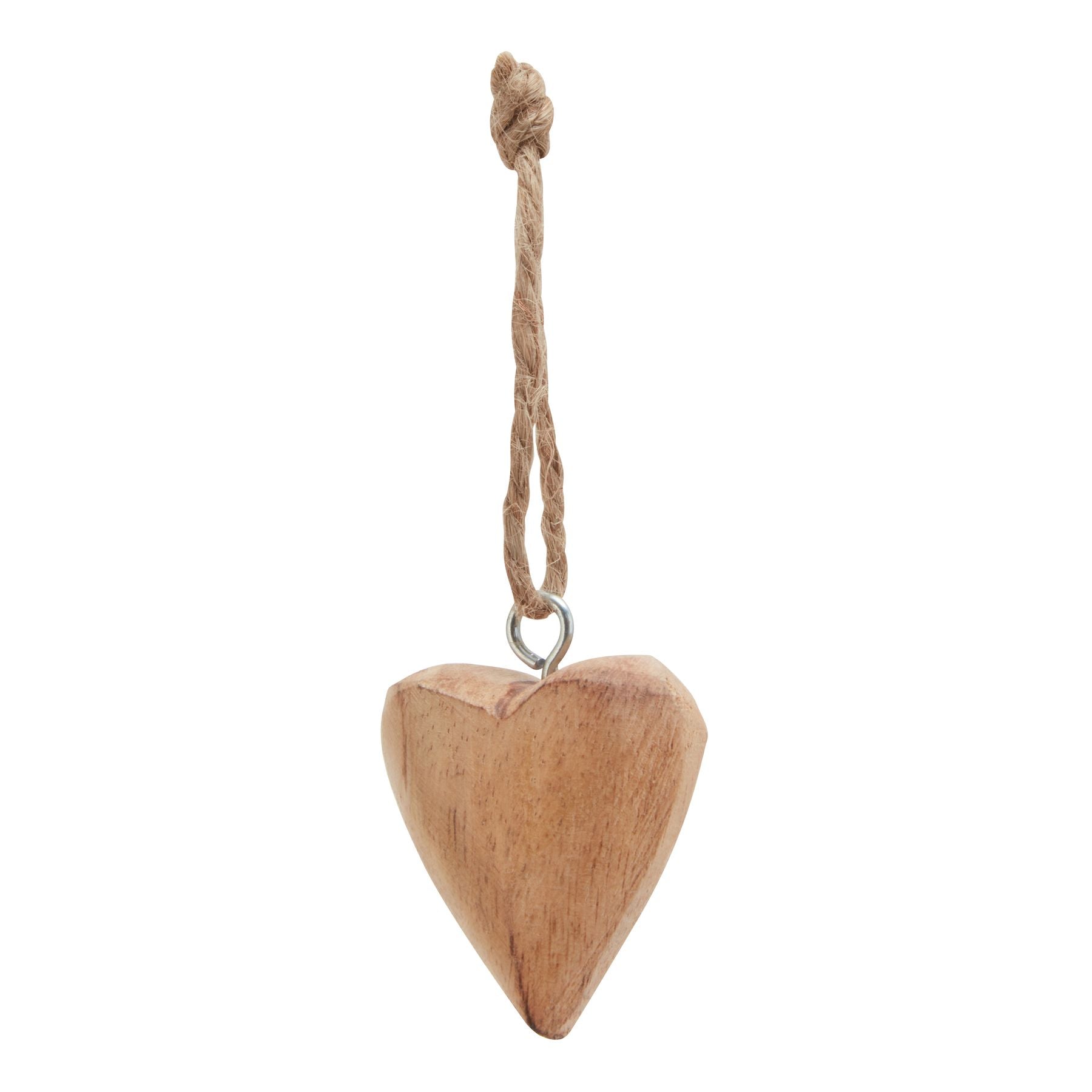 Pack Of 90 Wooden Heart Hanging Decorations -  - Hill Interiors -