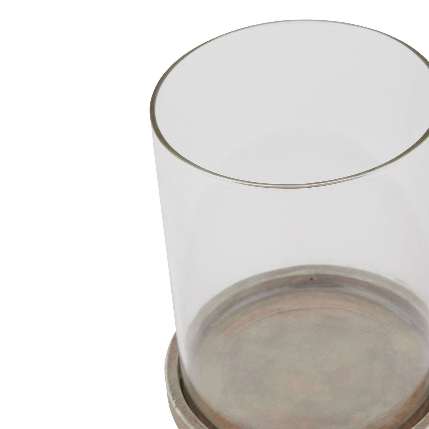 Jasper Brown Hurricane Lantern Large