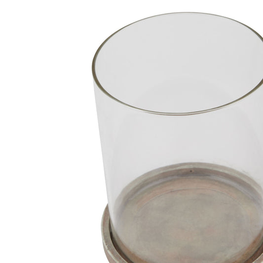 Jasper Brown Hurricane Lantern Large