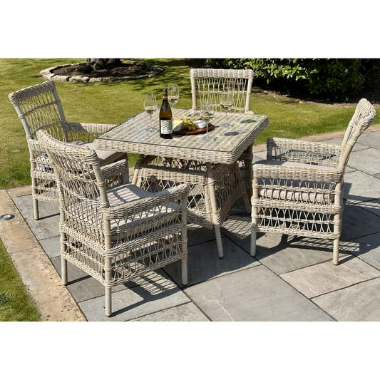Paisley Outdoor 4 Seater Dining Set