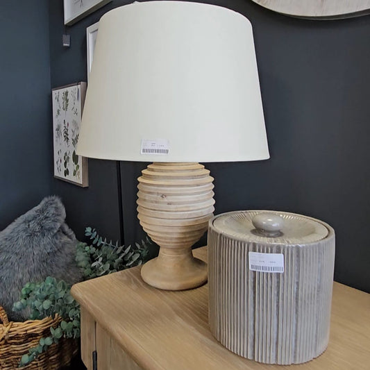 Glaze Jar Grey Large