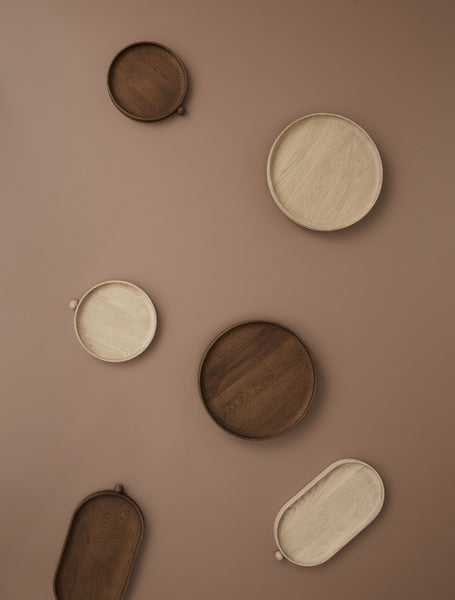 Inka Wood Tray Round - Large
