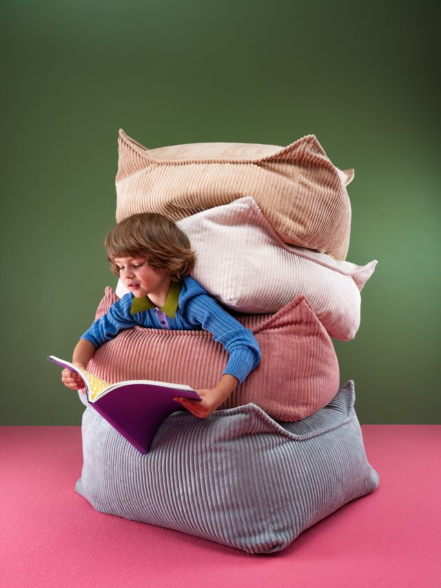 Wigiwama Square Ottoman - Pink