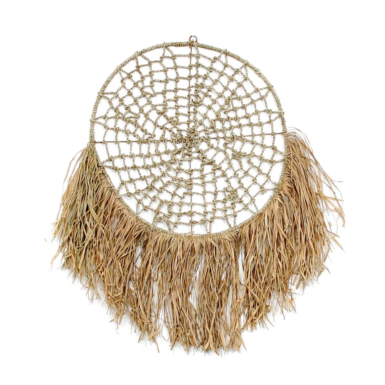 The Raffia Dreamcatcher - Natural_40