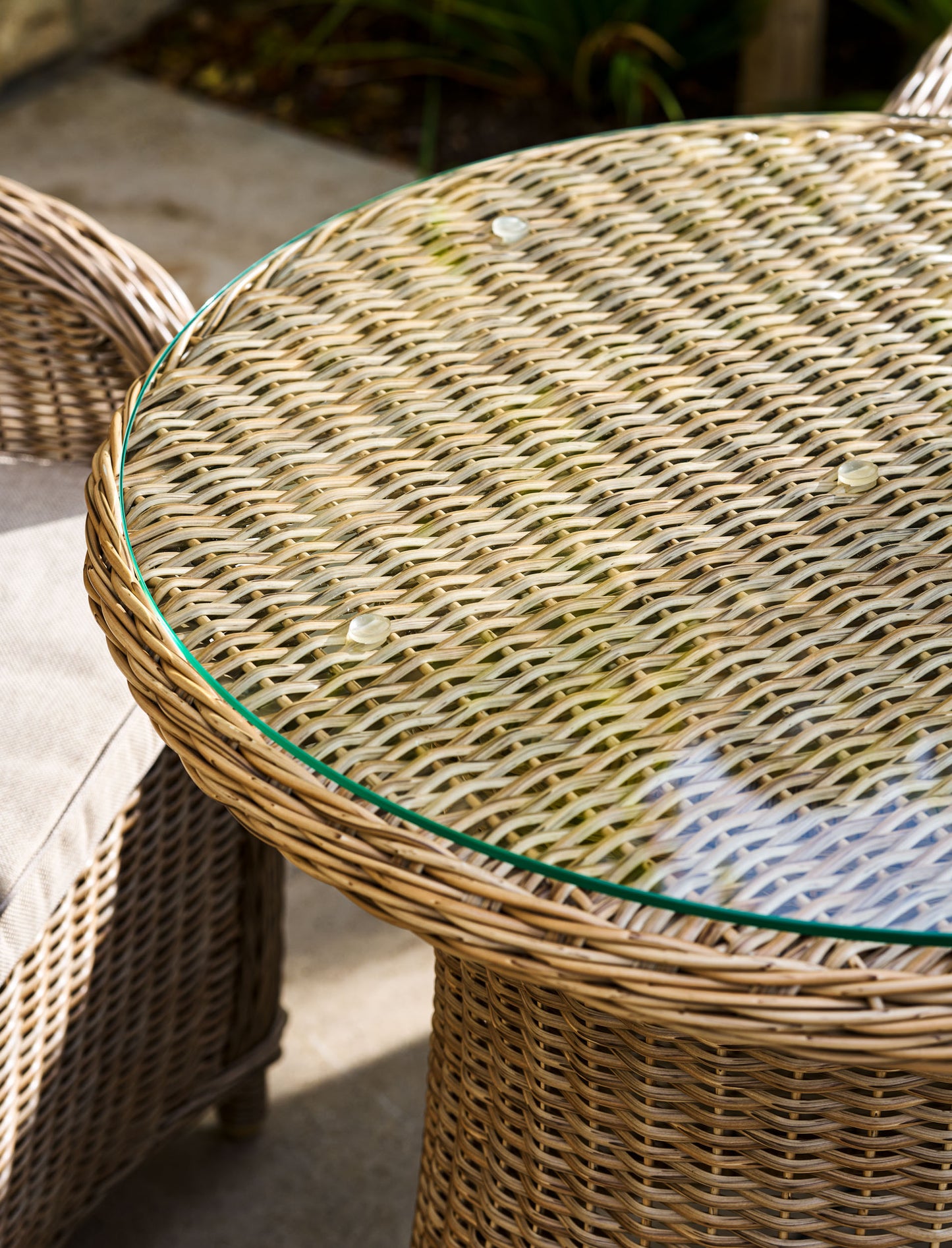 Brayford Bistro Table Natural - Bistro Furniture & Sets - Garden Trading -