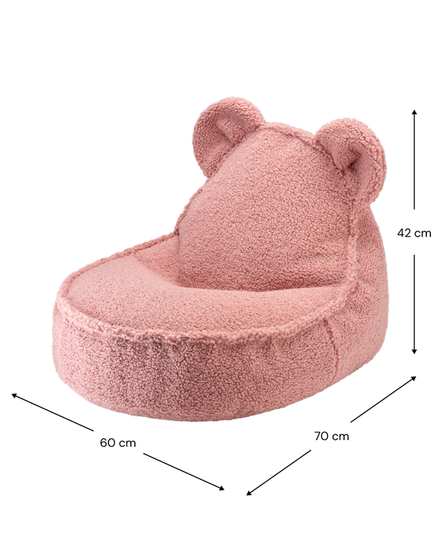 Wigiwama Bear Beanbag - Pink