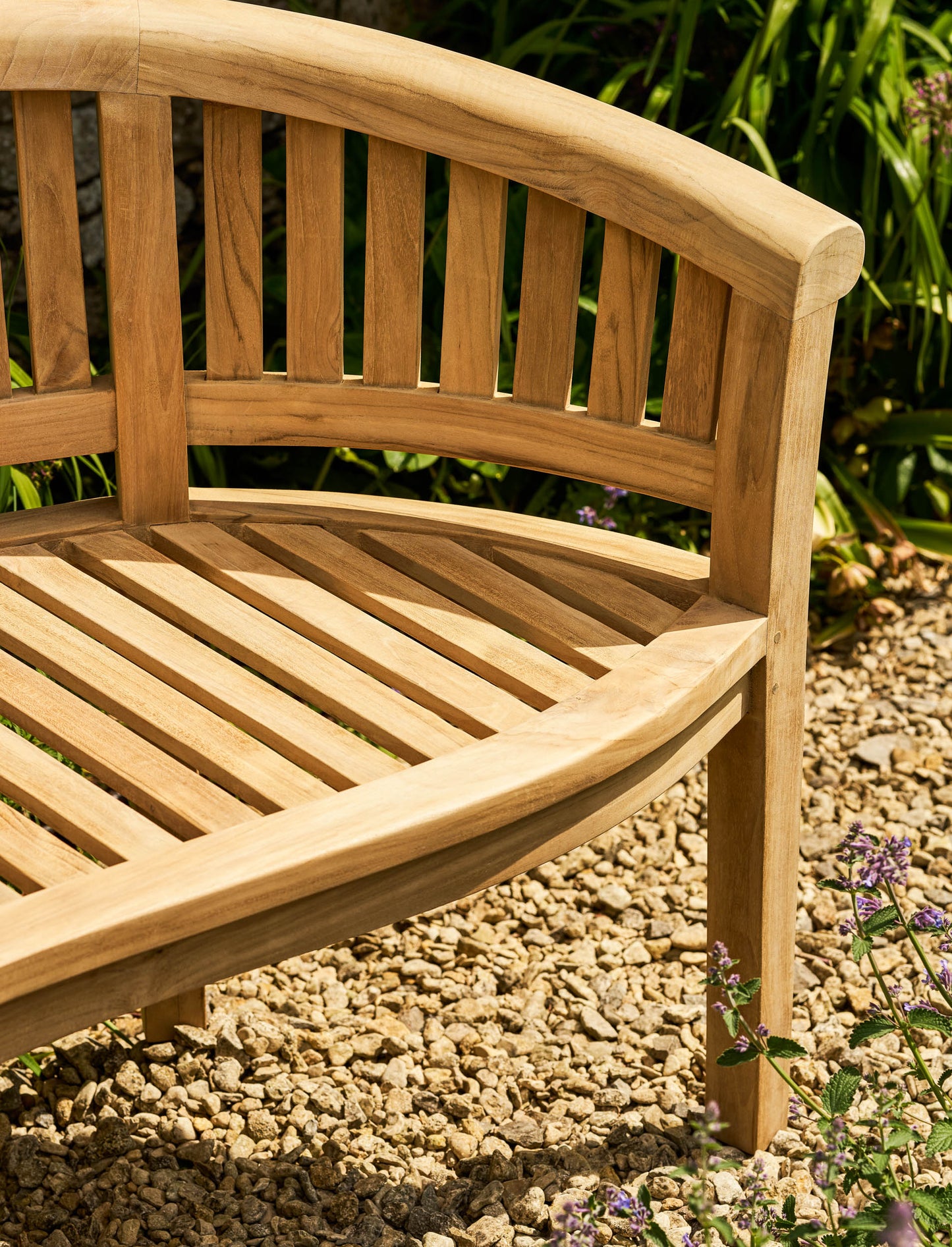 Crummock Teak Bench 3 Seater 160cm - Chairs & Loungers - Garden Trading -