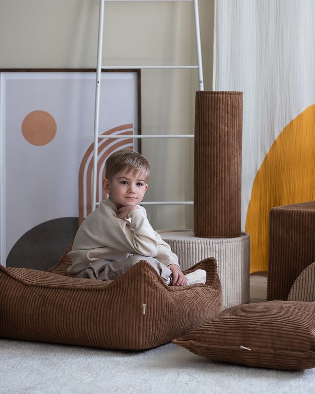 Wigiwama Square Ottoman - Brown