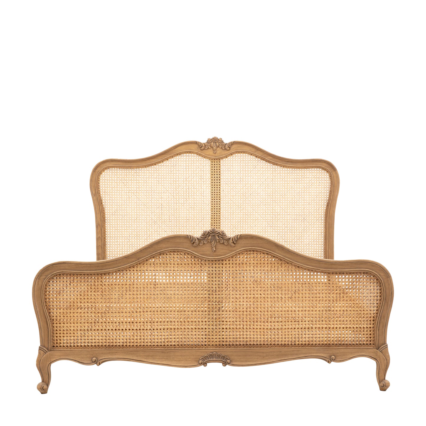 Caswell King Cane Bed