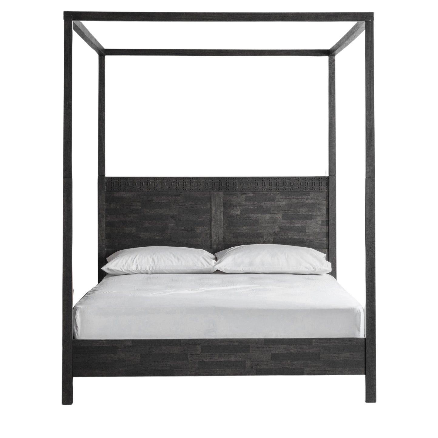 Barland 4 Poster Bed Super King Black