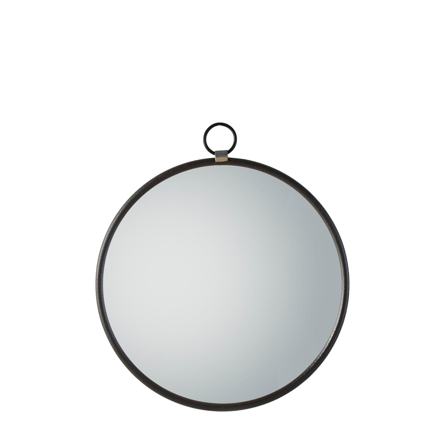 Ainsley Round Mirror Black Large