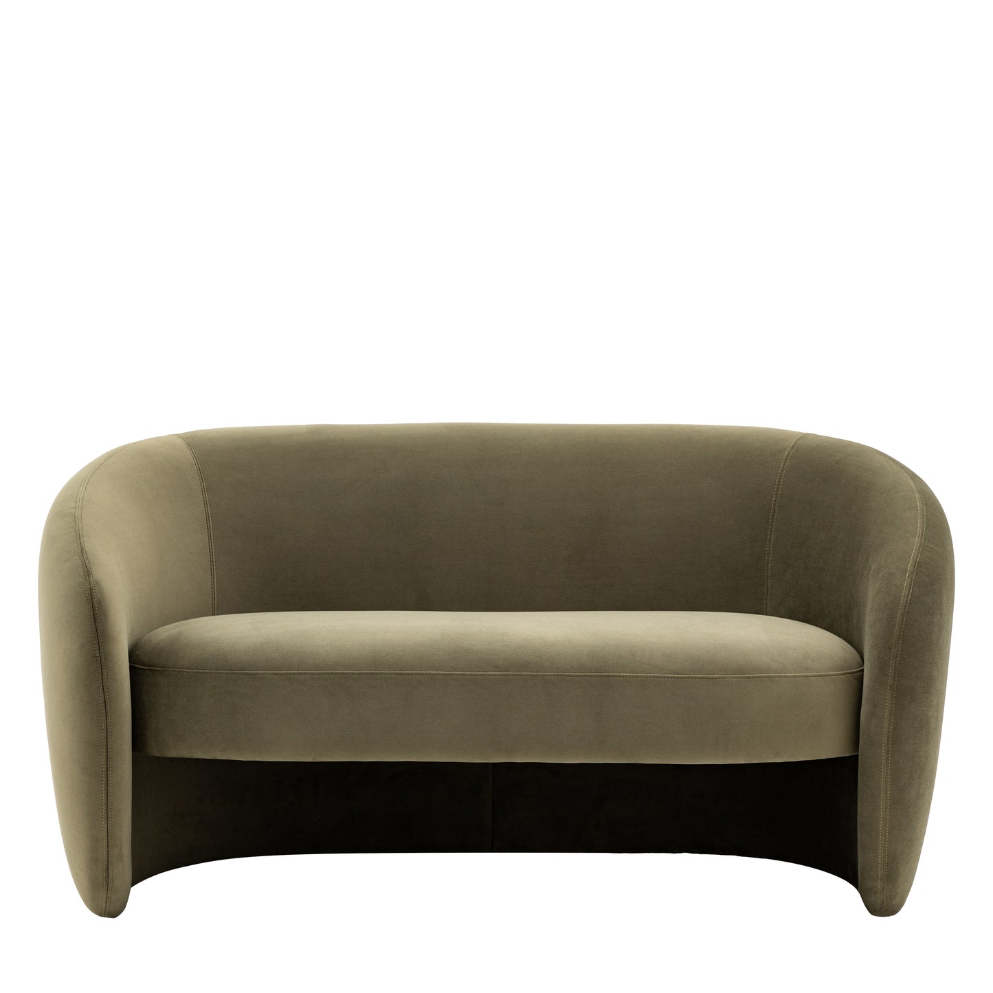 Arc 2 Seater Sofa Moss Green