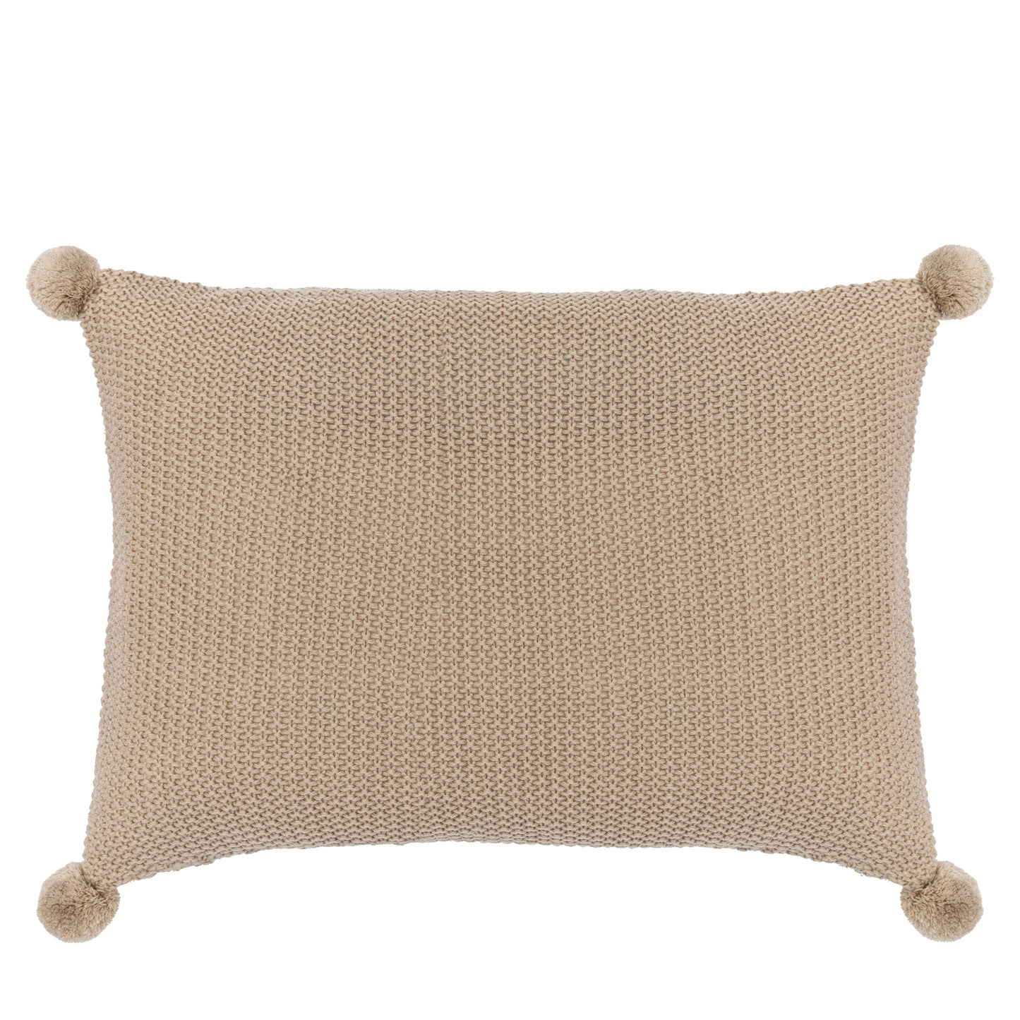 Sammy PomPom Cushion Natural