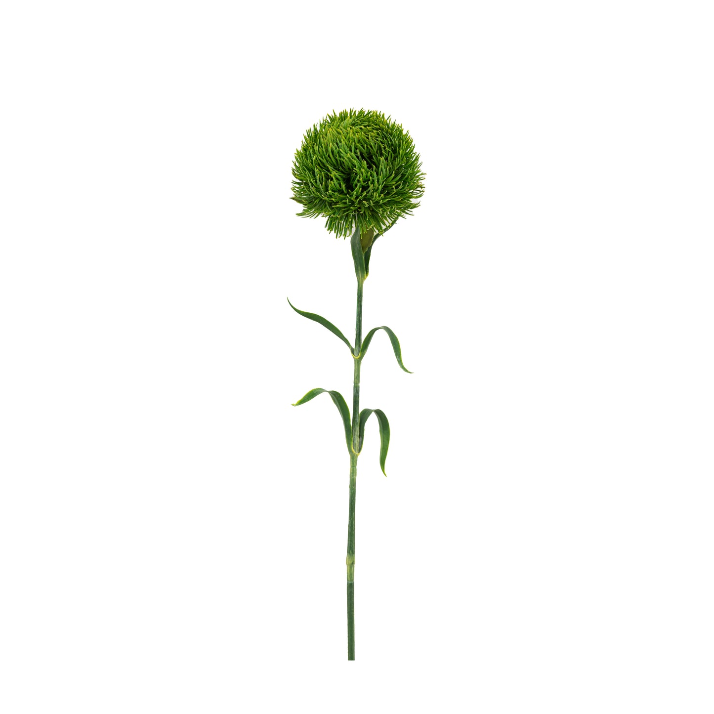 Faux Statement Bloom Stem Green set of 12