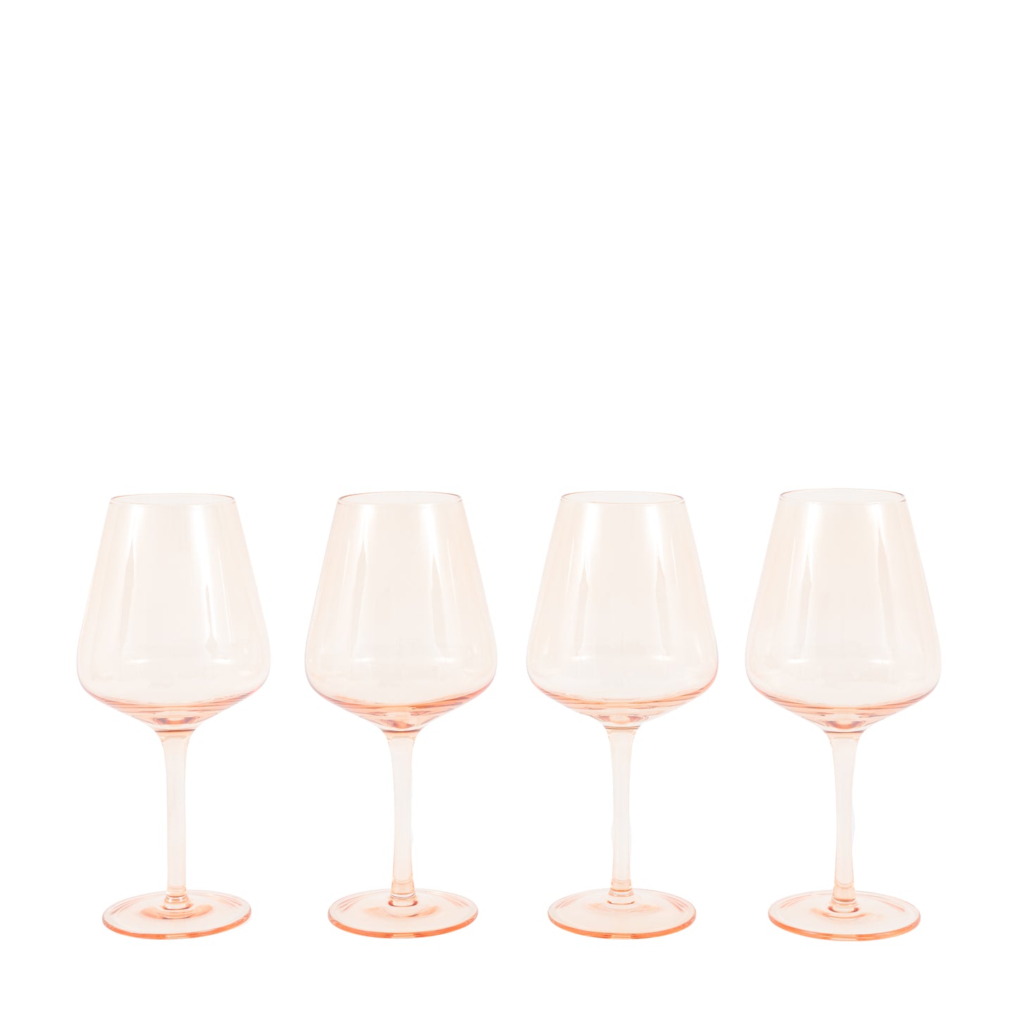 Amber Wine Glass Set of 4