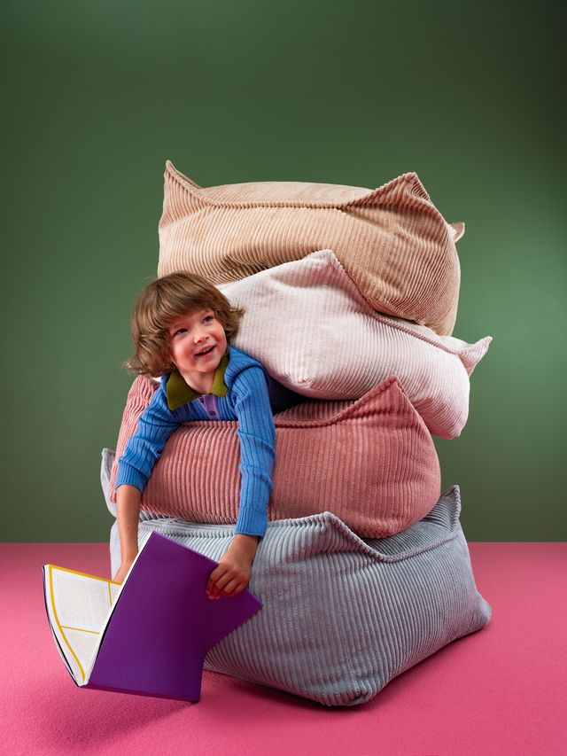Wigiwama Square Ottoman - Pink