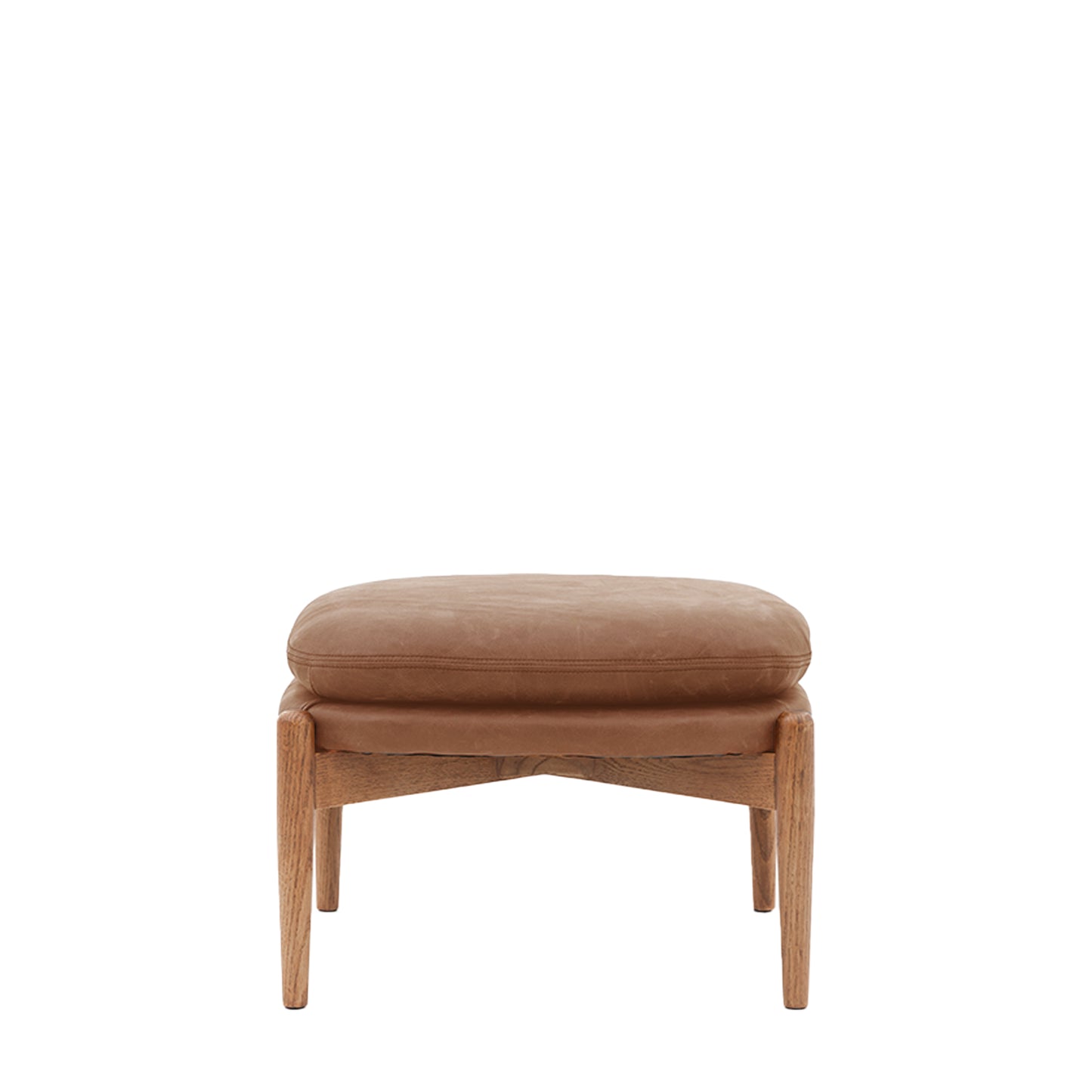 Darcie Footstool Vintage Brown