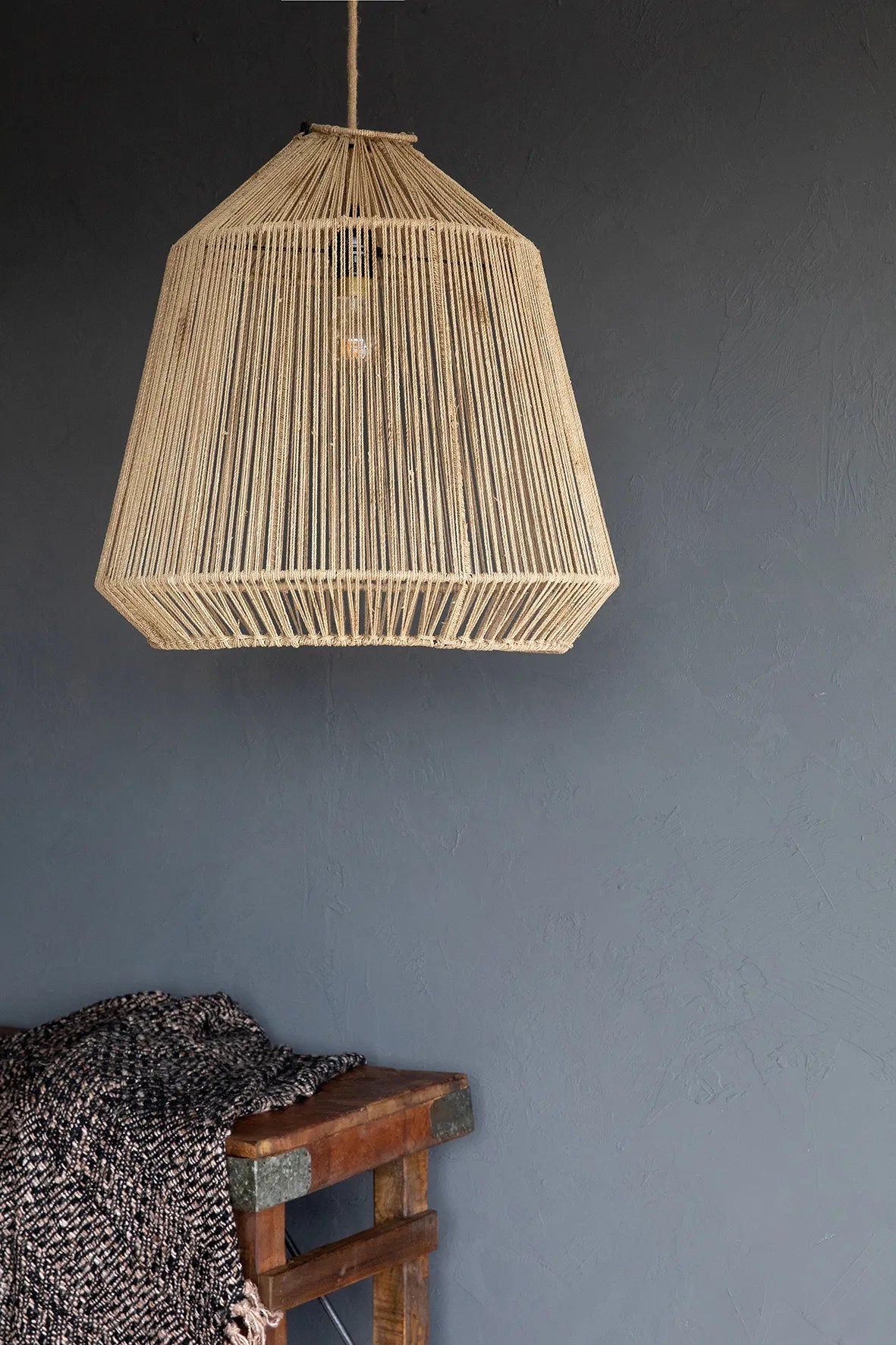 The Conic Pendant Light - Natural